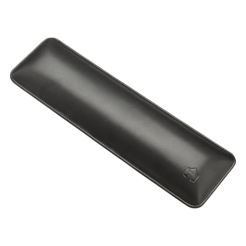 Castle Bailey Tenkeyless by Castle - TKL Short Wrist Rest for Keyboards with around 87 Keys - Leather Ergonomic Computer Extra Firm Wrist Support - Typists, Gaming, & Heavy Office Use (Nightfall, Tenkeyless) - Image 1